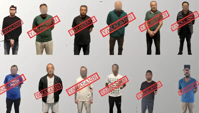 Ulusal Seviye ve Kırmızı Bültenle Aranan 12 Kişi Yakalandı: Detaylar Şaşırtıyor!