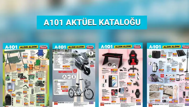 A101 Market 17-24 Nisan Kataloğu: Şaşırtan Fırsatlar ve Büyük İndirimler