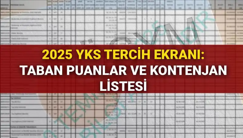 YKS Tercih Ekranı Açıldı: 2025 Üniversite Tercihleri İçin Geri Sayım Başladı!