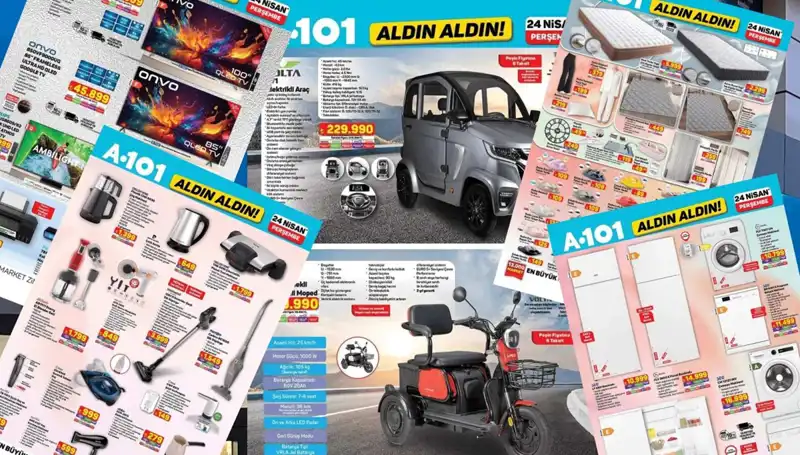 A101 Yeni Aktüel Kataloğunda Şaşırtan Ürünler: Perde, Halı ve Elektronik Mutfak Eşyaları!