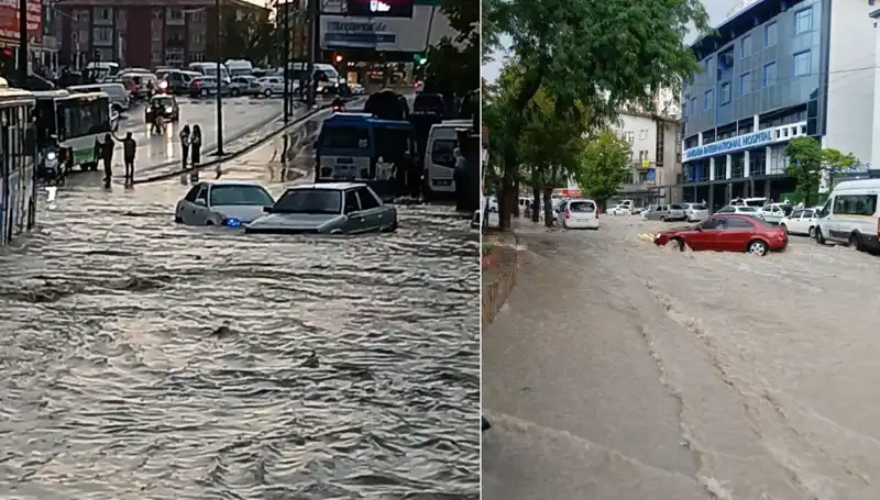Ankara'da Sağanak Yağış Sonrası Şehirde Fırtına Gibi Değişimler Yaşandı