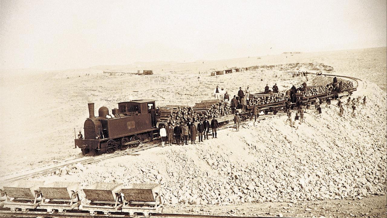 Suriye'de Osmanlı dönemine ait tarihi Hicaz Demir Yolu bulundu.