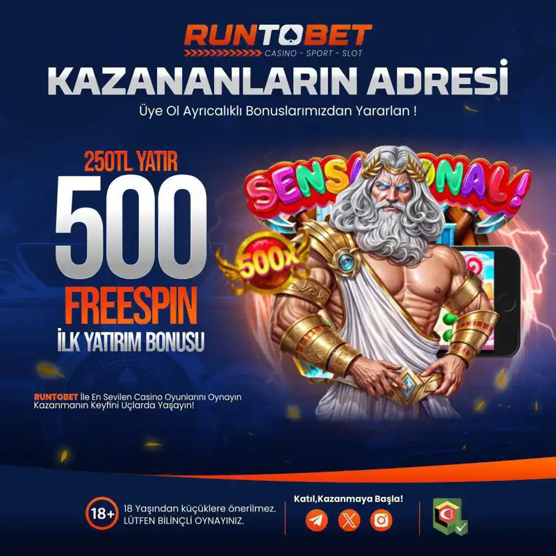 Runtobet: Kazananların Adresiyle Bahis Deneyiminizi Zirveye Taşıyın!