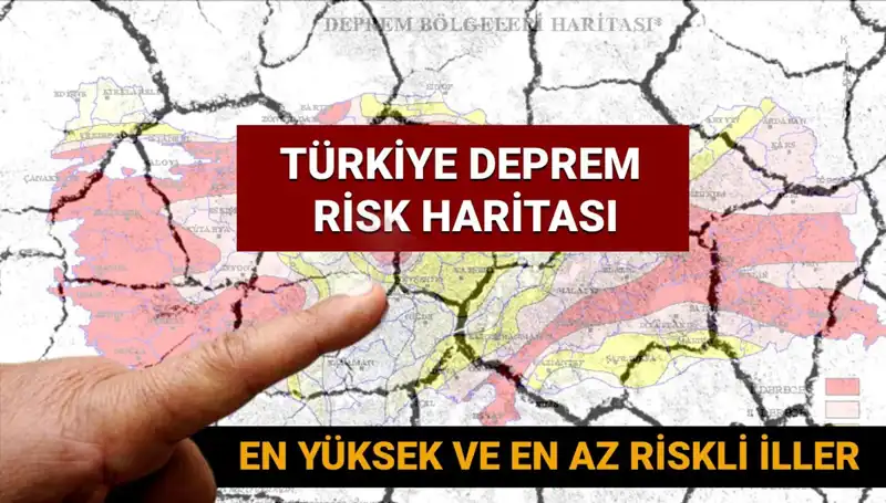 Türkiye’nin 2025 Deprem Riski Haritası: Hangi İller Tehlike Altında?