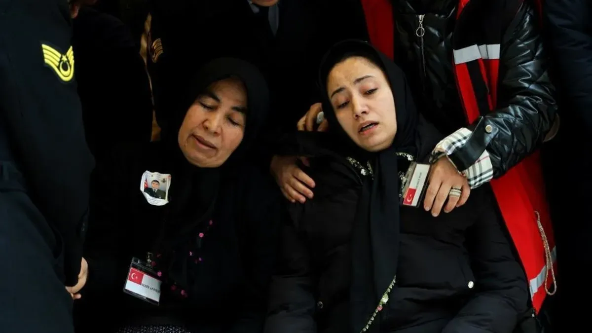 Şehit Eren Kızıldağ Son Yolculuğuna Uğurlandı: Eşinin Feryadı Yürekleri Dağladı