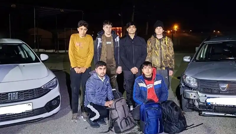 Tekirdağ'da Düzensiz Göçmen Operasyonu: 6 Kişi Yakalandı