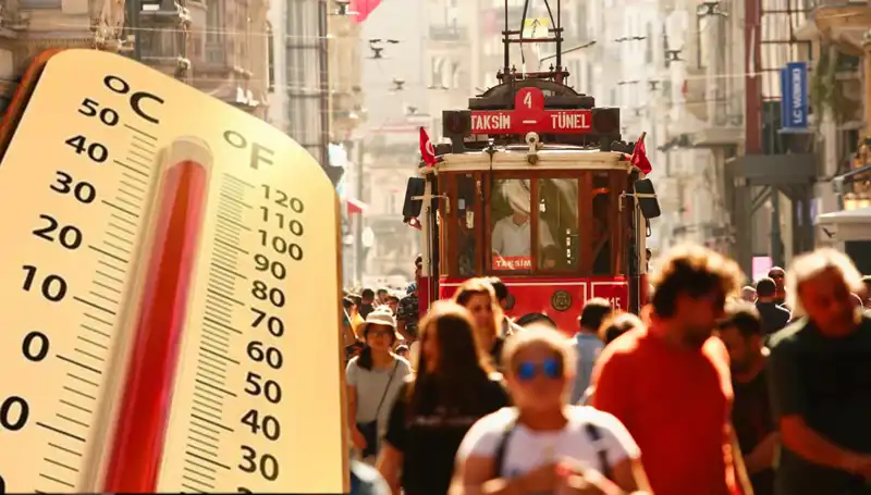 İstanbul'da Pazar Günü Yağmur Bekleniyor: Sıcaklıklar Yükseliyor