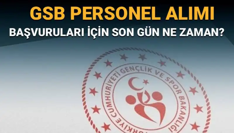Gençlik ve Spor Bakanlığı’ndan Yeni Personel Alımı: Başvurular İçin Son Gün