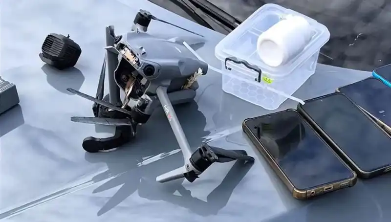 Uyuşturucu Taşıyan Drone Havada Vuruldu: Suç Çeteleri Hedef Alındı