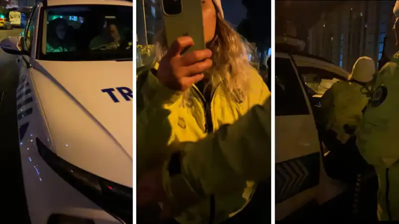 E-Devlet'te Ceza Gören Vatandaşın Polislerle Tartışma Anı Gündem Oldu