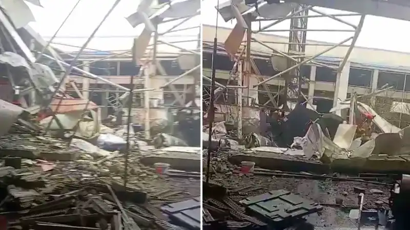 Fabrikada Buhar Kazanı Patladı: Savaş Alanına Dönen Ortamı Görenlerin Şaşkınlığı