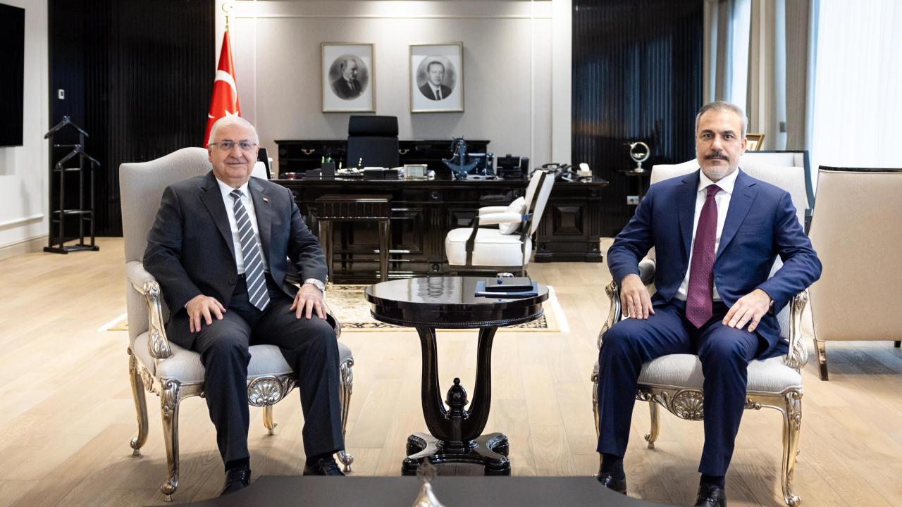 Bakan Güler ve Bakan Fidan Toplantıda Buluştu