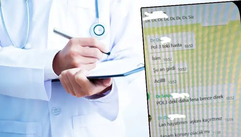 Kadın Hastalar Hakkında İğrenç Yazışma: İki Doktor Gözaltında!