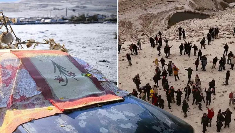 Hava Sıcaklıkları Aniden Düştü: Kar Prensesi Sürpriziyle Geldi!