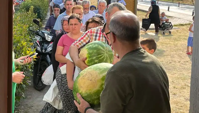 Tarlada Kaldı: Üreticiler Hasat Etti, Bedava Dağıtım Başladı
