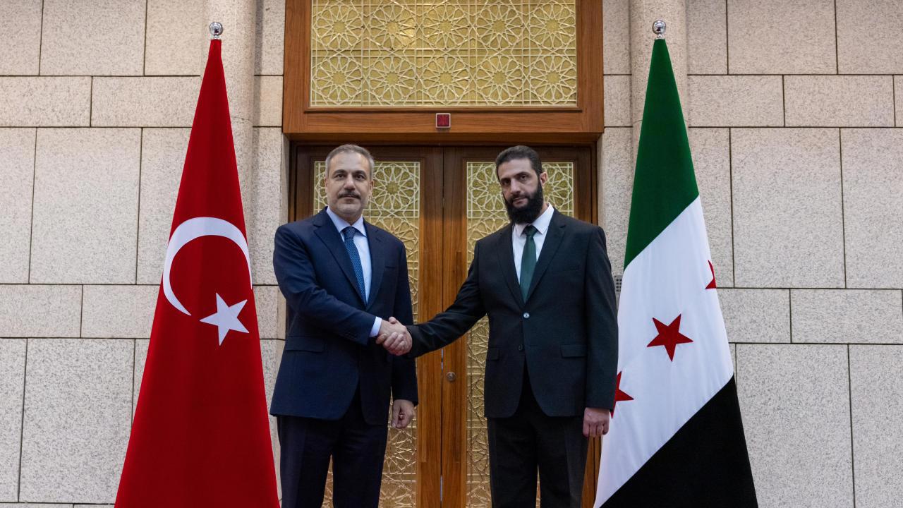 Fidan'ın Şam ziyareti dünya basınında yankı uyandırdı.
